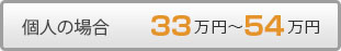 個人の場合33万円～54万円